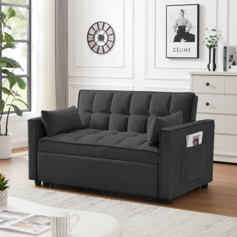 Couch W Pullout Bed