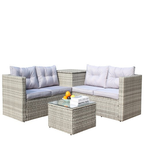 Sofa Set With Storage Box