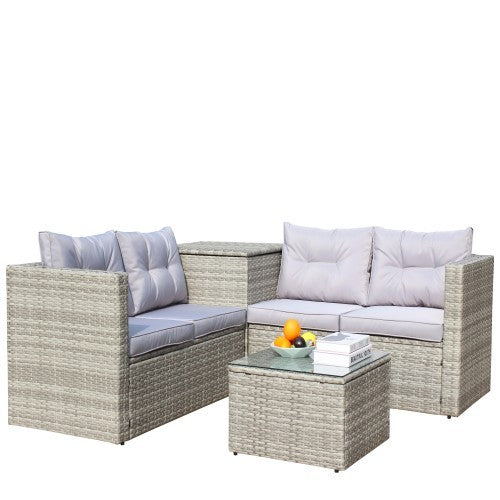 Sofa Set With Storage Box
