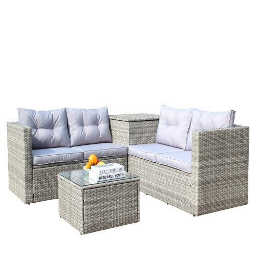 Sofa Set With Storage Box